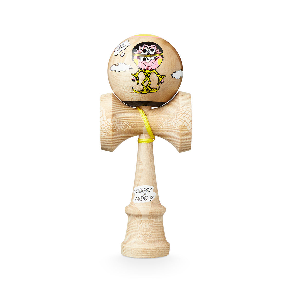 KROM Kendama Jody Barton Zoggy Moggy Crazy Dreams Full Kendama