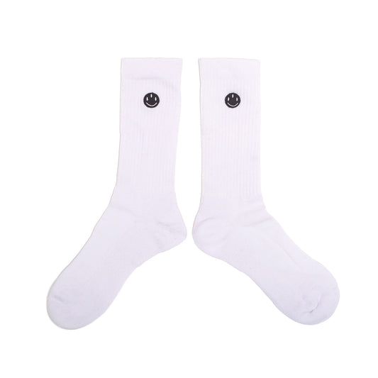 SMILEY SOCKS WHITE